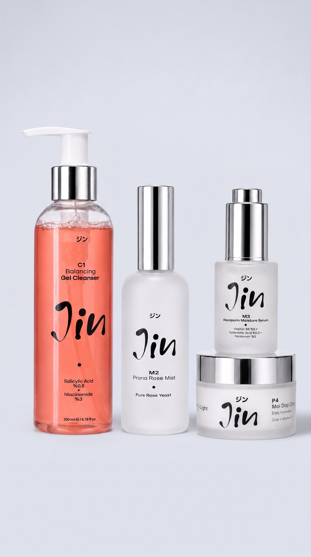 jIN Complete 4-Step Skincare Set