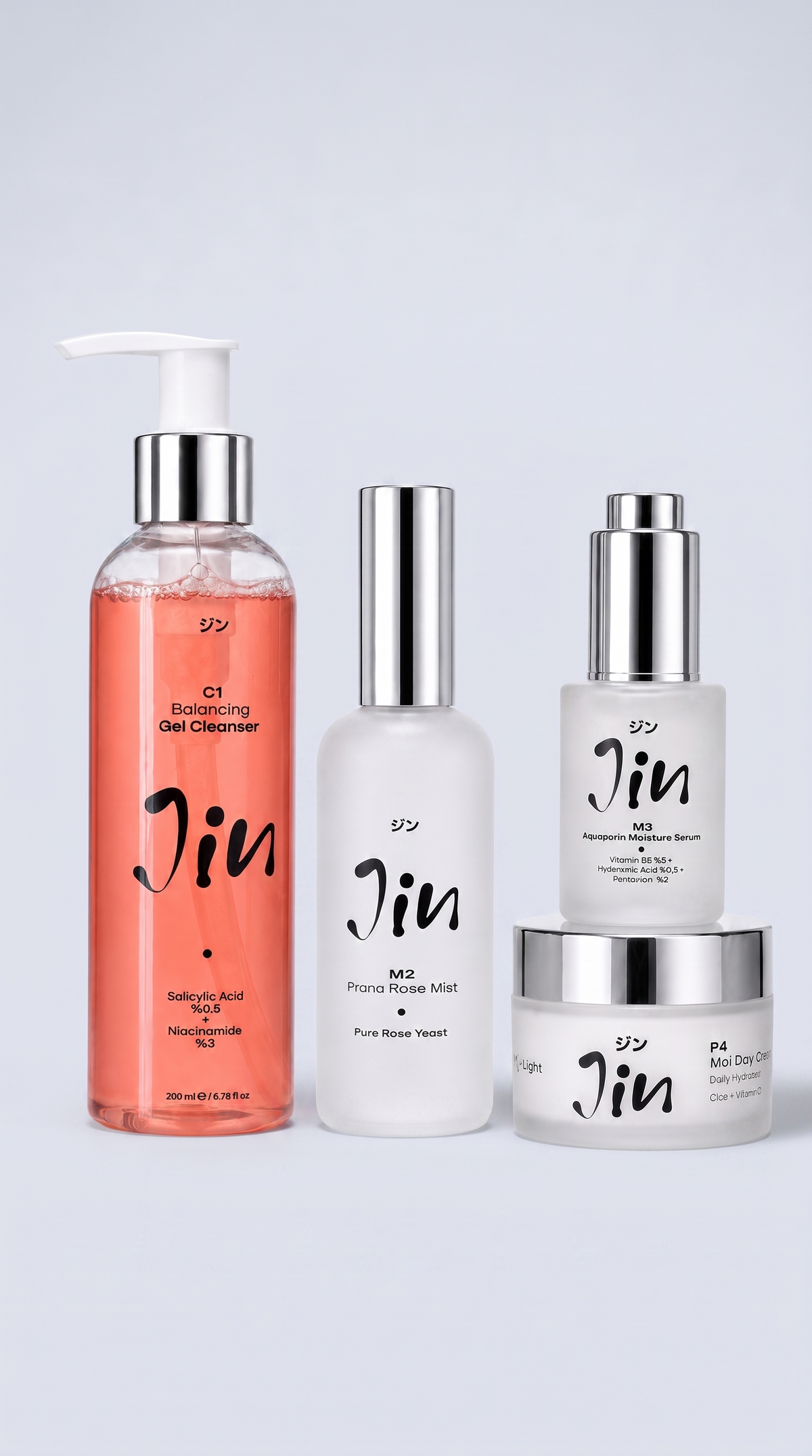 jIN Complete 4-Step Skincare Set